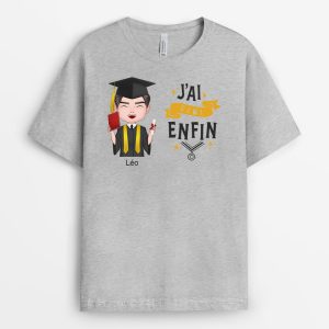 T-shirt J’ai Fini, Enfin Personnalise T-shirt J’ai Fini, Enfin Personnalise