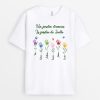 T-shirt Jardin D’amour De Grand-Mere Personnalise