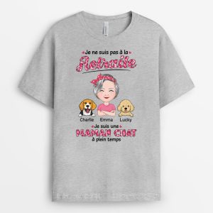 T-shirt Je Ne Suis Pas A La Retraite Personnalise T-shirt Je Ne Suis Pas A La Retraite Personnalise