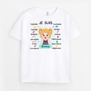 T-shirt Je Suis Moi-Meme Personnalise T-shirt Je Suis Moi-Meme Personnalise