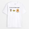 T-shirt Je Suis Une Femme Simple Personnalise