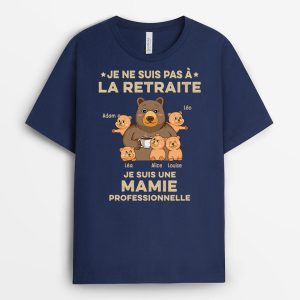 T-shirt Je Suis Une Grand-Mere Professionnelle Personnalise T-shirt Je Suis Une Grand-Mere Professionnelle Personnalise