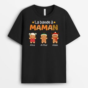 T-shirt La Bande A Maman Biscuit Personnalise T-shirt La Bande A Maman Biscuit Personnalise