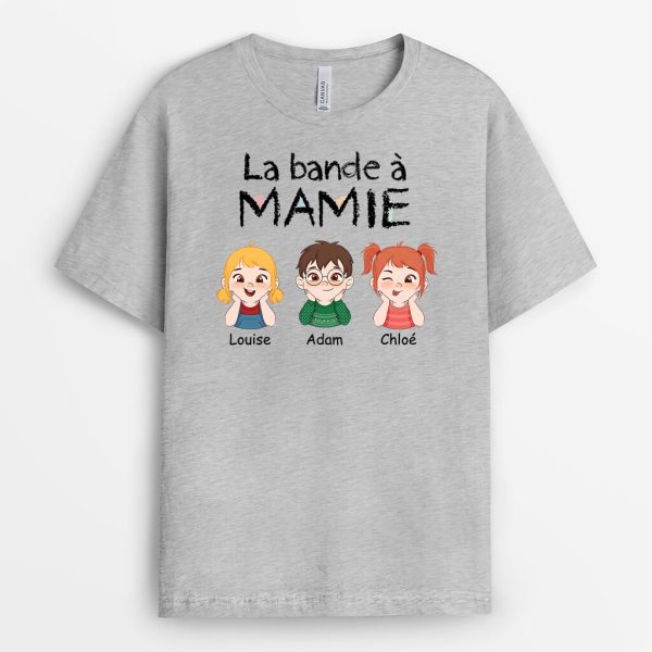 T-shirt La Bande A Maman Dessin Adorable Personnalise