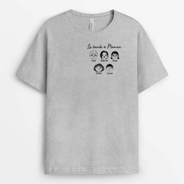 T-shirt La Bande A MamanMamie Version Petite Personnalise