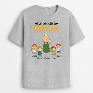 T-shirt La Bande A Mamie Allumette Personnalise T-shirt La Bande A Mamie Allumette Personnalise