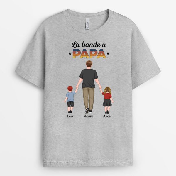 T-shirt La Bande A Papa Papi Cool Personnalise