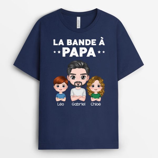 T-shirt La Bande A Papa Reel Et Enfants Poupees Personnalise