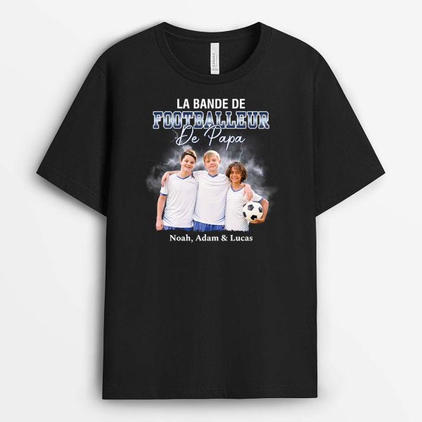 T-shirt La Bande De Foot De Papy Personnalise