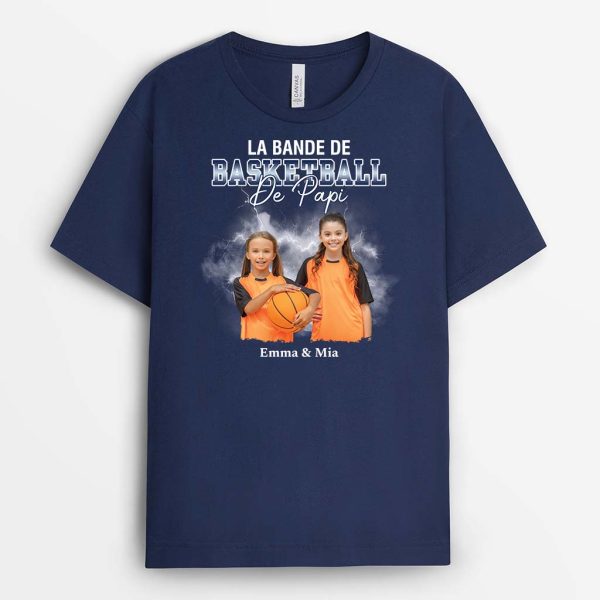 T-shirt La Bande De Foot De Papy Personnalise