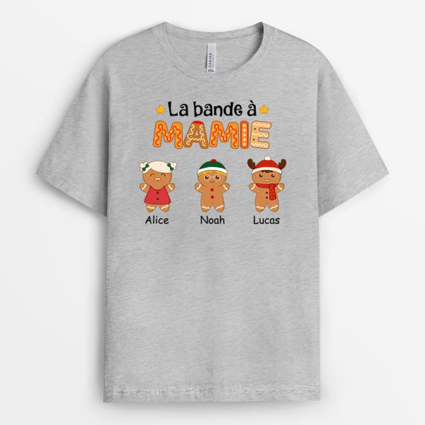 T-shirt La Bande De Mamie Personnalise