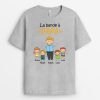 T-shirt La Bande De Papi Dessin Personnalise