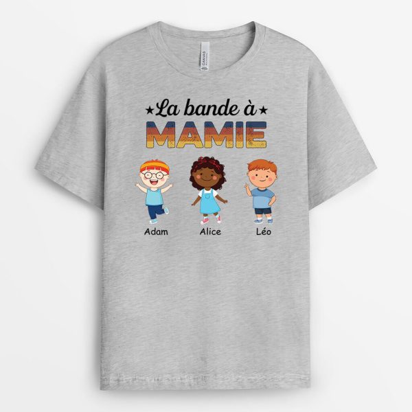 T-shirt La Bande a Mamie BD Personnalise