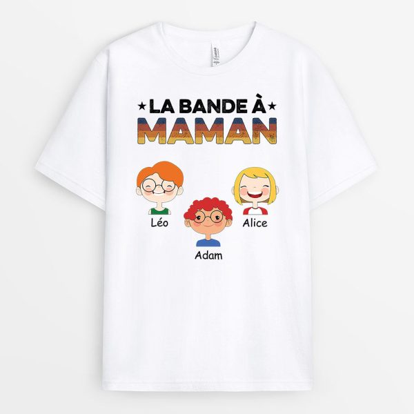 T-shirt La Bande a Mamie Maman Clair Personnalise