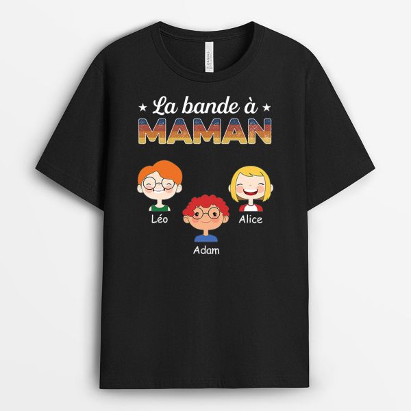 T-shirt La Bande a Mamie Maman Sombre Personnalise