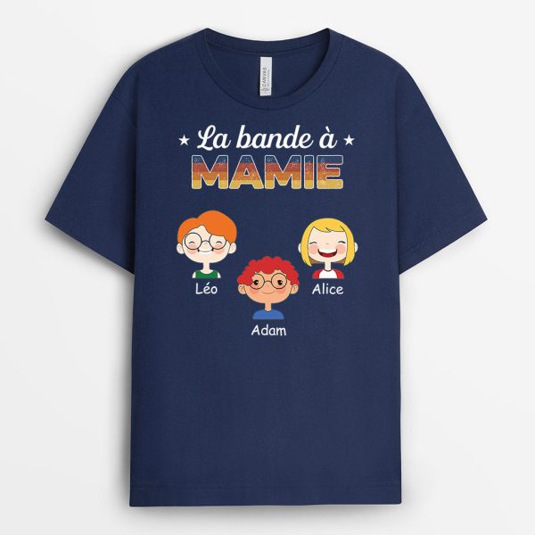 T-shirt La Bande a Mamie Maman Sombre Personnalise