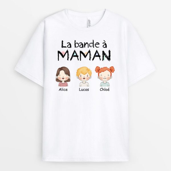 T-shirt La Bande a Notre Maman Mamie Personnalise