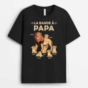 T-shirt La Bande a Papa Lion Personnalise