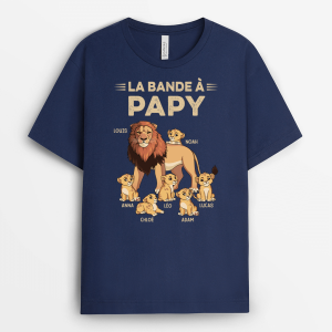 T-shirt La Bande a Papa Lion Personnalise