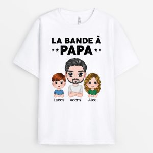 T-shirt La Bande a Papa Papi Chibi Personnalise T-shirt La Bande a Papa Papi Chibi Personnalise