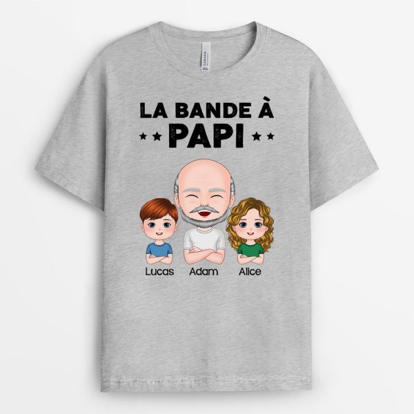 T-shirt La Bande a Papa Papi Chibi Personnalise