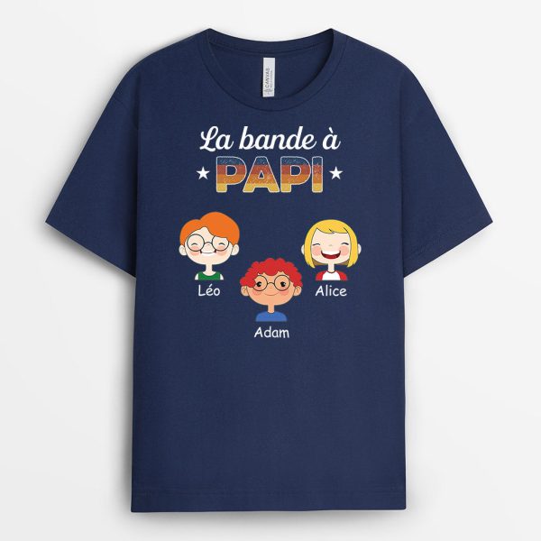 T-shirt La Bande a Papa Papi Sombre Personnalise