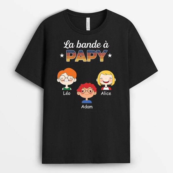 T-shirt La Bande a Papa Papi Sombre Personnalise