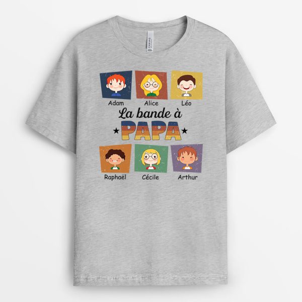 T-shirt La Bande de Papy Personnalise