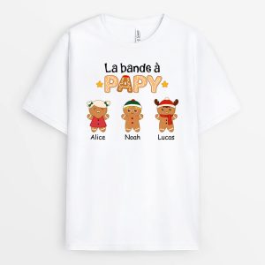 T-shirt La Bande de Papy Personnalise 2 T shirt La Bande de Papy Personnalise 3