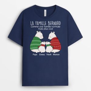 T-shirt La Famille Personnalise T-shirt La Famille Personnalise
