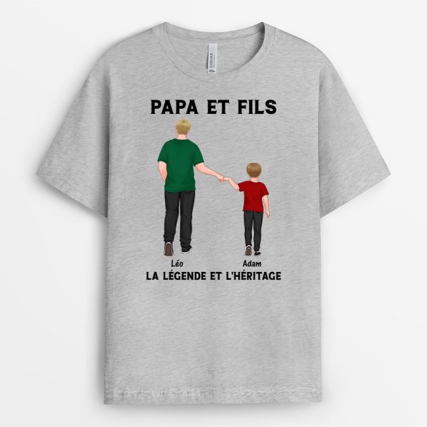 T-shirt La Legende et L’Heritage Personnalise