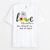 T-shirt La Vie De Maman Amour Avec Fleurs Dessinees Personnalise
