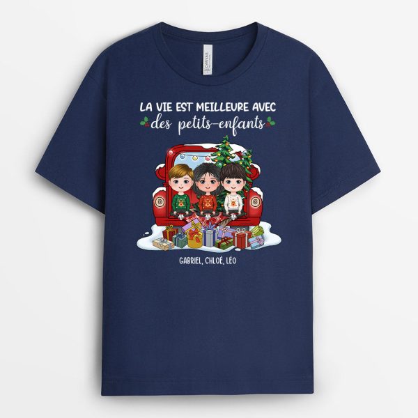 T-shirt La Vie Est Meilleure Personnalise