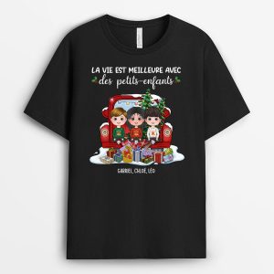 T-shirt La Vie Est Meilleure Personnalise T-shirt La Vie Est Meilleure Personnalise