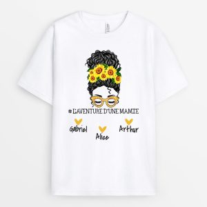 T shirt Laventure dune Maman Mamie Personnalise 1