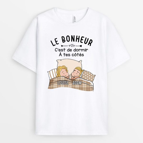 T-shirt Le Bonheur Personnalise