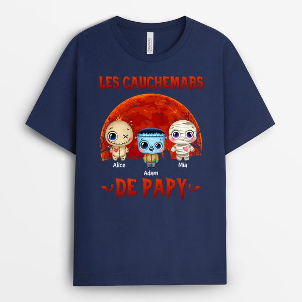 T-shirt Le Cauchemar De Grand-Pere Personnalise