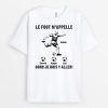 T-shirt Le Foot M’Appelle Donc Je Dois Y Aller Personnalise