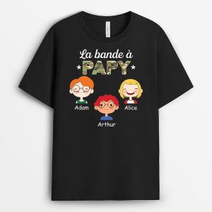 T-shirt Le Gang de Papa Personnalise T-shirt Le Gang de Papa Personnalise