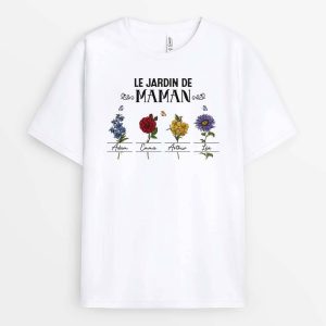 T-shirt Le Jardin De Mamie Charmant Personnalise