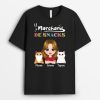 T-shirt Le RevendeurLa Revendeuse De Friandise Version Chats Personnalise