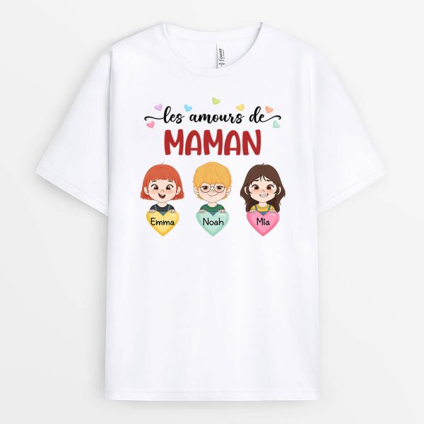 T-shirt Les Amours de Mamie Personnalise