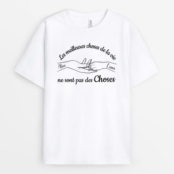 T-shirt Les Meilleures Choses De La Vie Personnalise