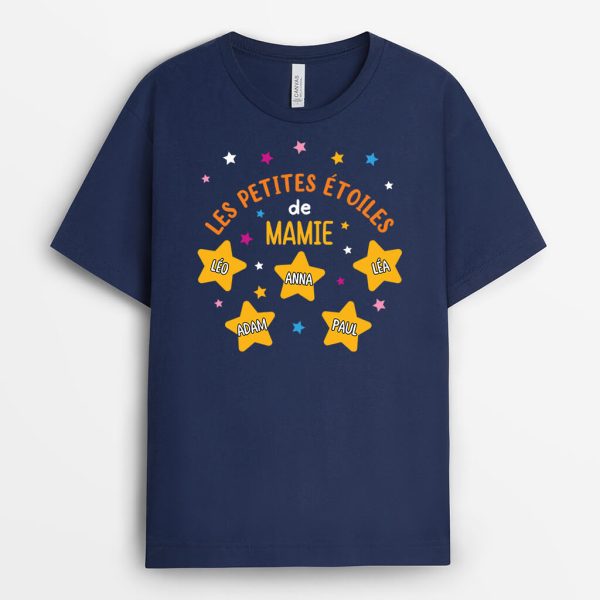 T-shirt Les Petites Etoiles de MamanMamie Personnalise