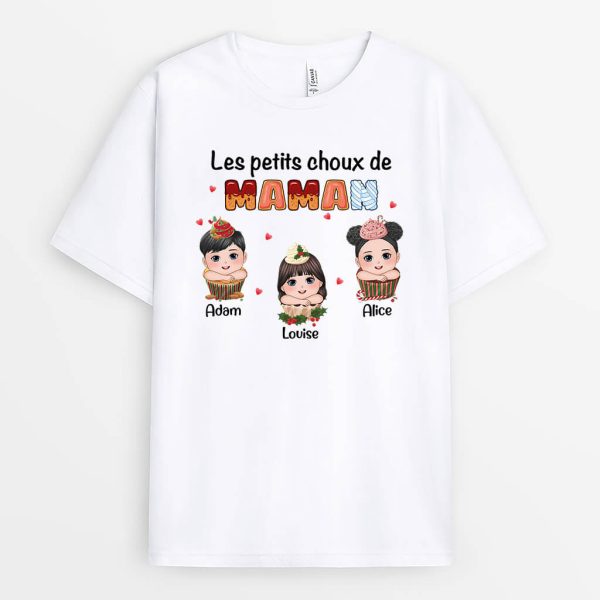 T-shirt Les Petits Choux De Maman Personnalise