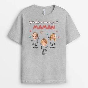 T-shirt Ma Bande M’Appelle PapyPapa Personnalise