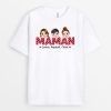 T-shirt Mamam Mamie Mot Rouge Personnalise