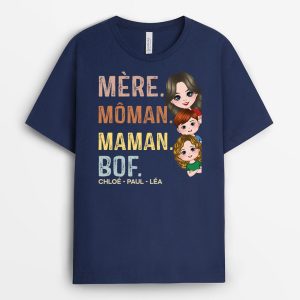T-shirt Maman Bruh Personnalise T-shirt Maman Bruh Personnalise