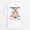 T-shirt Maman Chat Folle Personnalise
