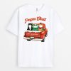 T-shirt Maman De ChatPapa De Chat Version Noel Voiture Personnalise